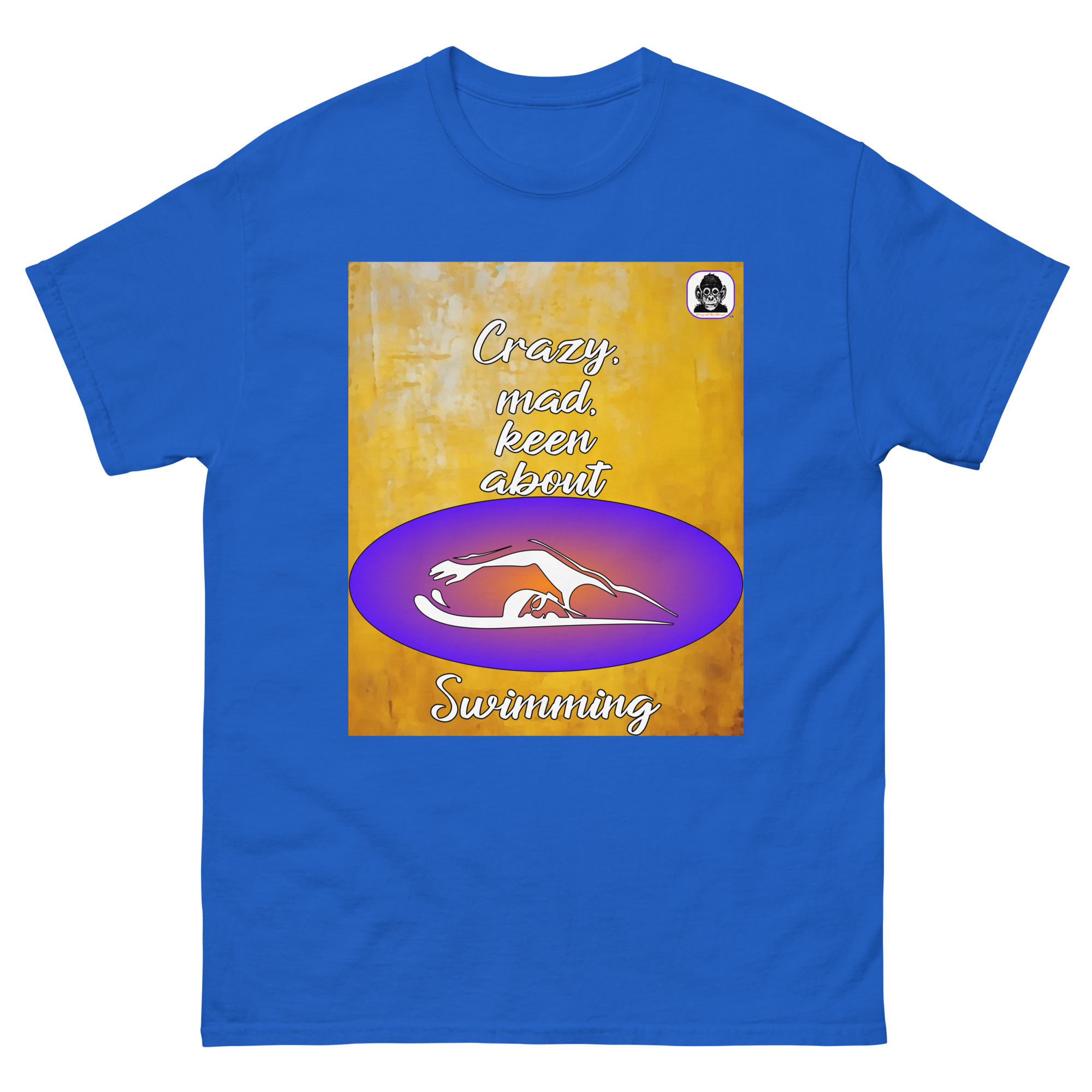 Crazy, mad, keen about Swimming Unisex classic tee