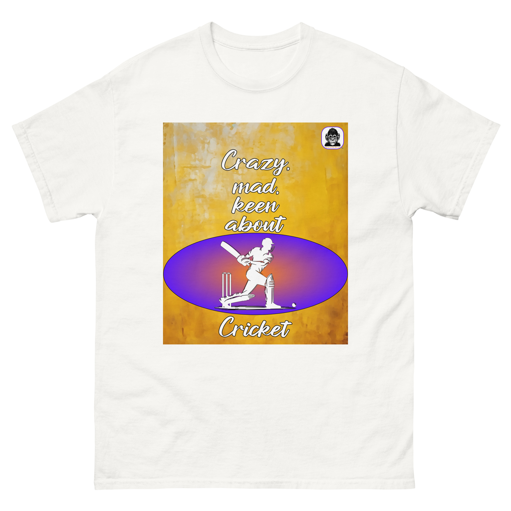 Crazy, mad, keen about Cricket Unisex classic tee