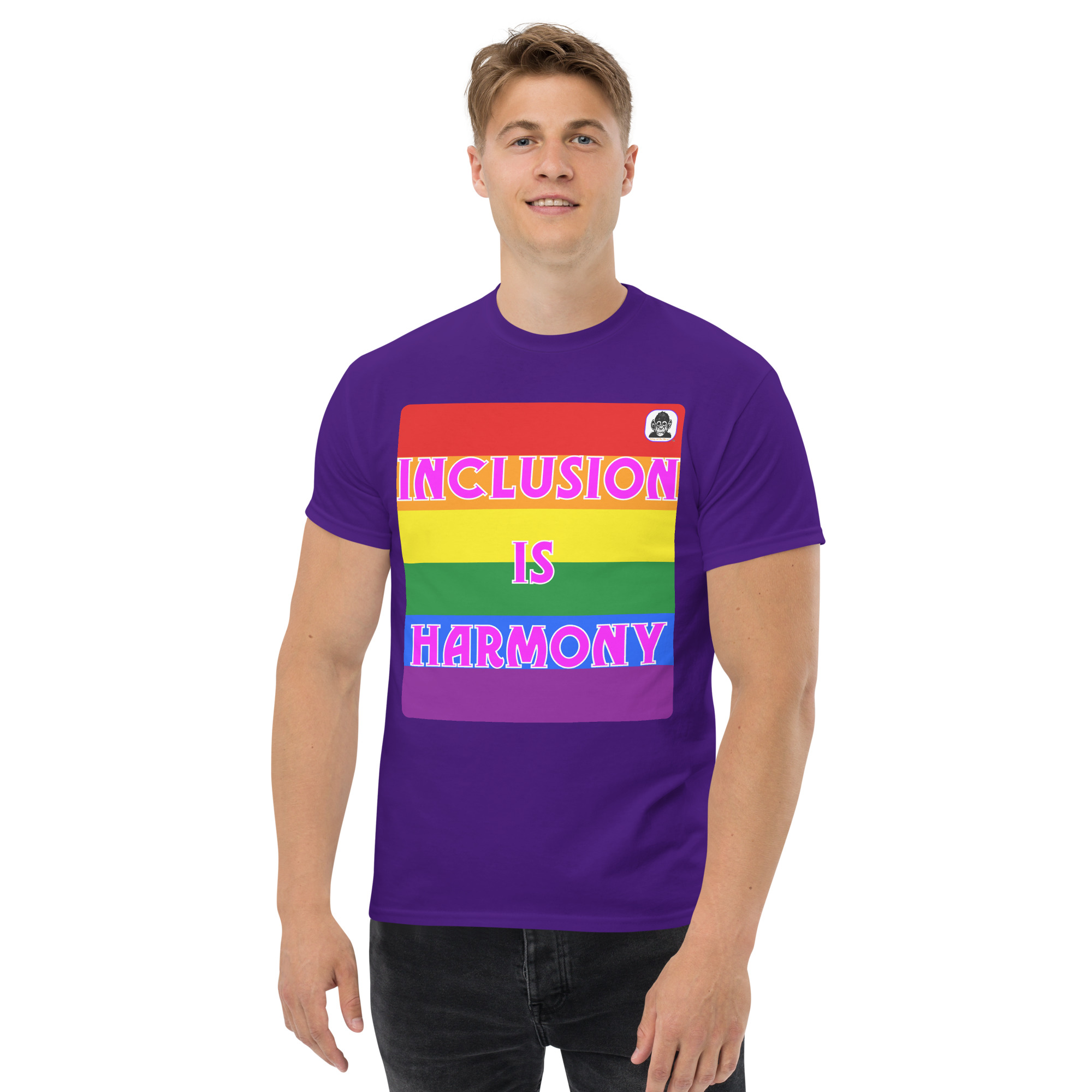 Inclusion is Harmony Unisex classic T-Shirt