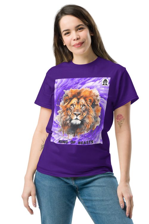 Lion – KING OF BEASTS Unisex classic T-Shirt
