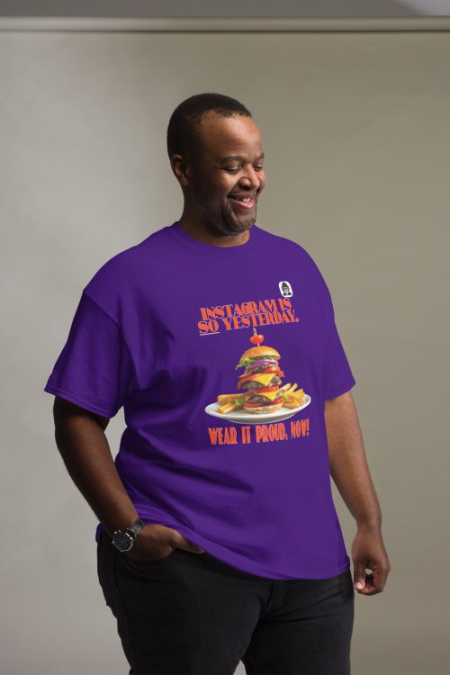 Instagram is SO yesterday Unisex classic T-Shirt