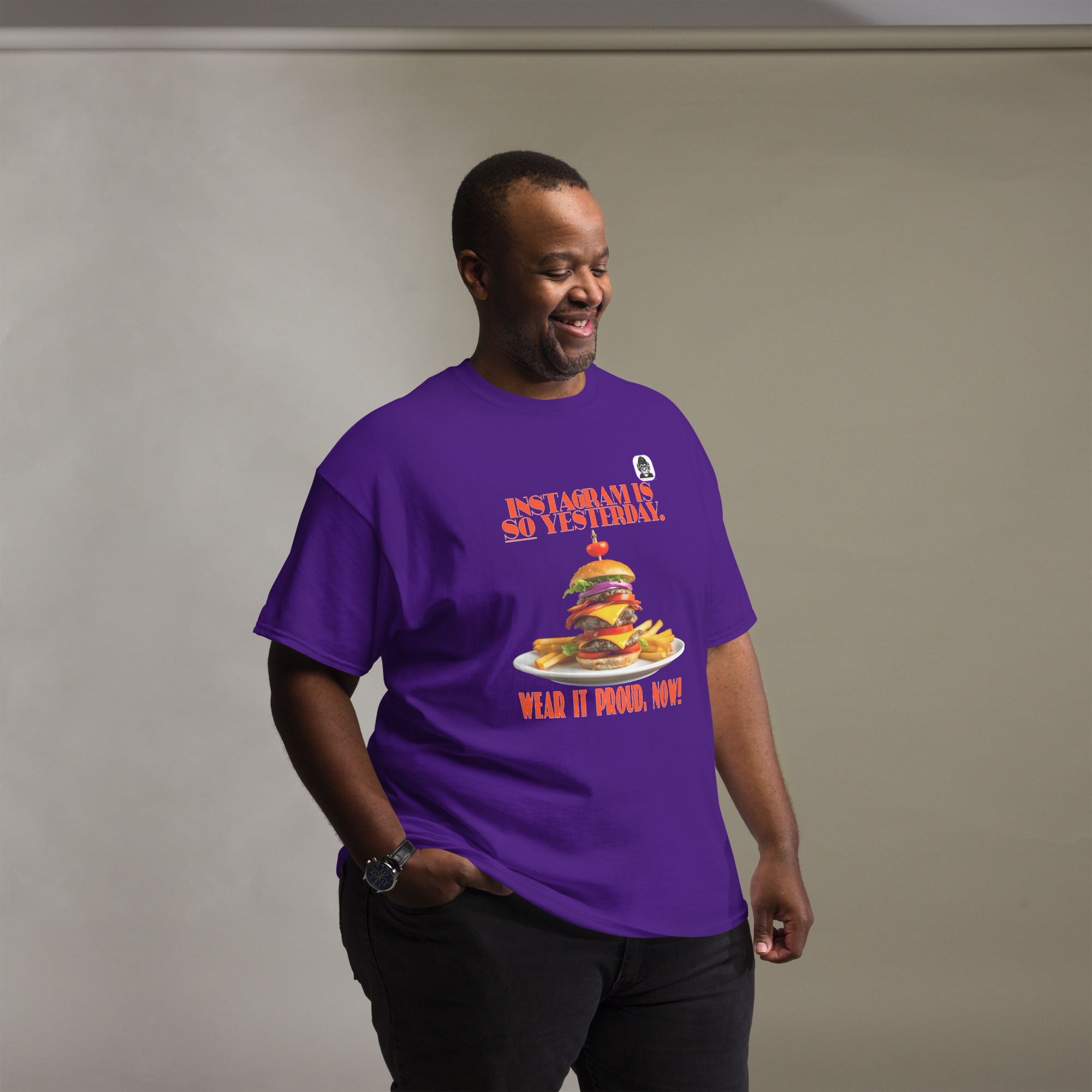 Instagram is SO yesterday Unisex classic T-Shirt