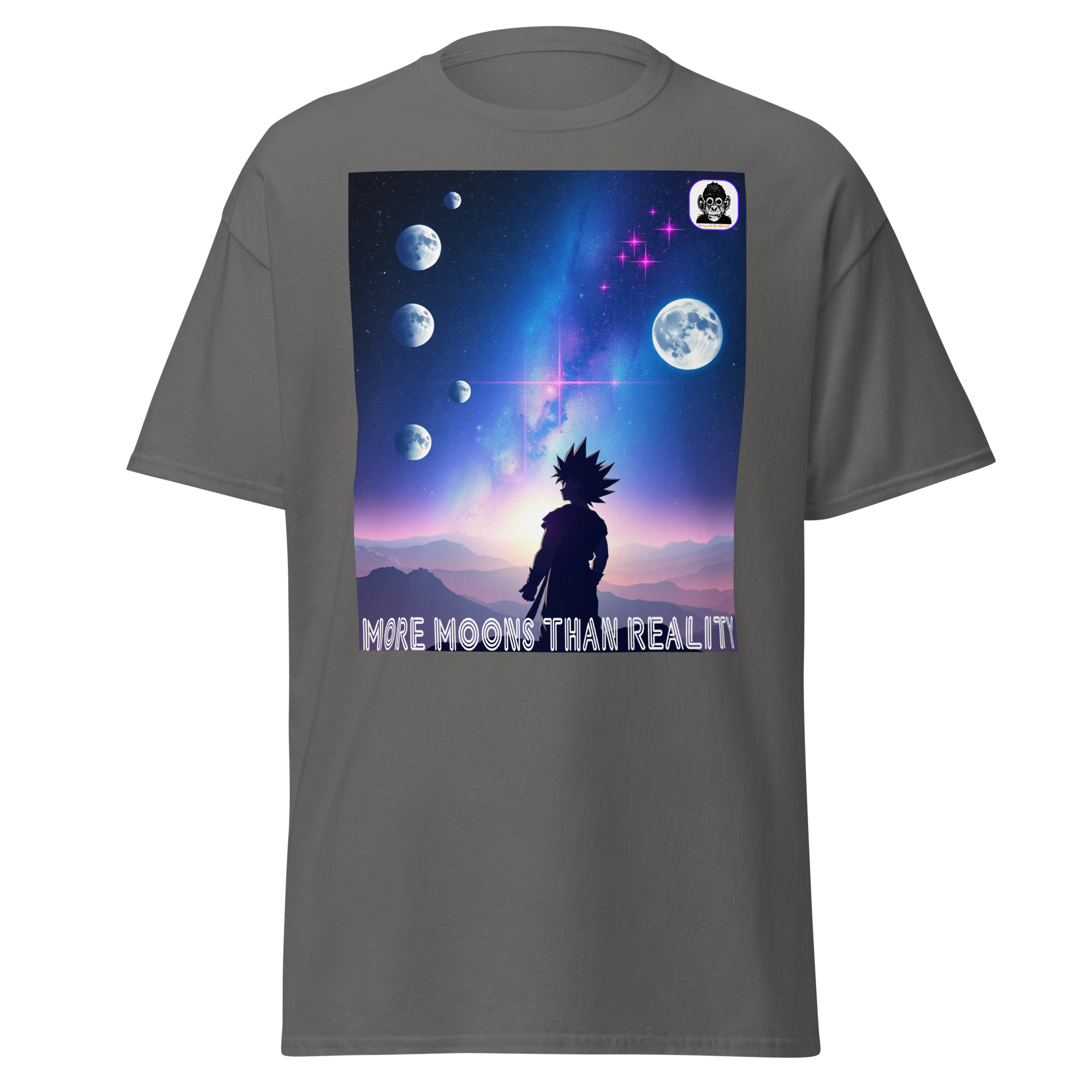 MORE MOONS THAN REALITY Unisex classic Anime T-Shirt