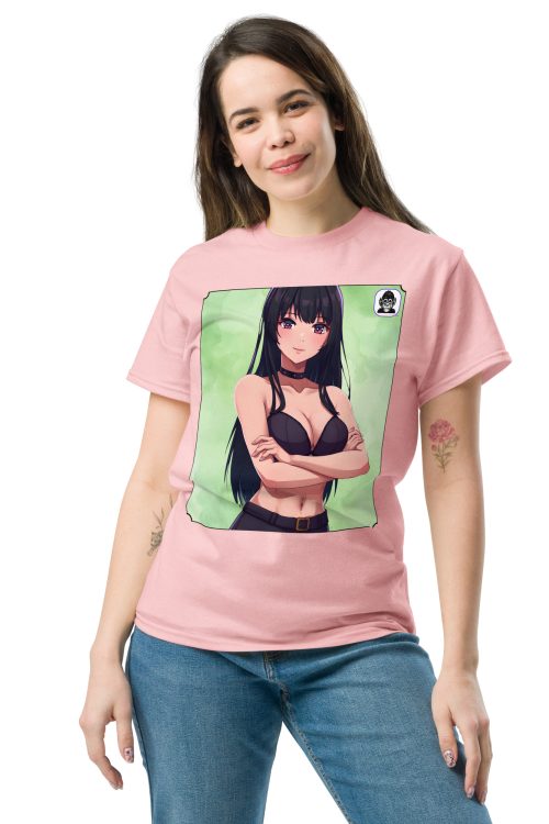 A Pretty girl Unisex classic Anime T-Shirt