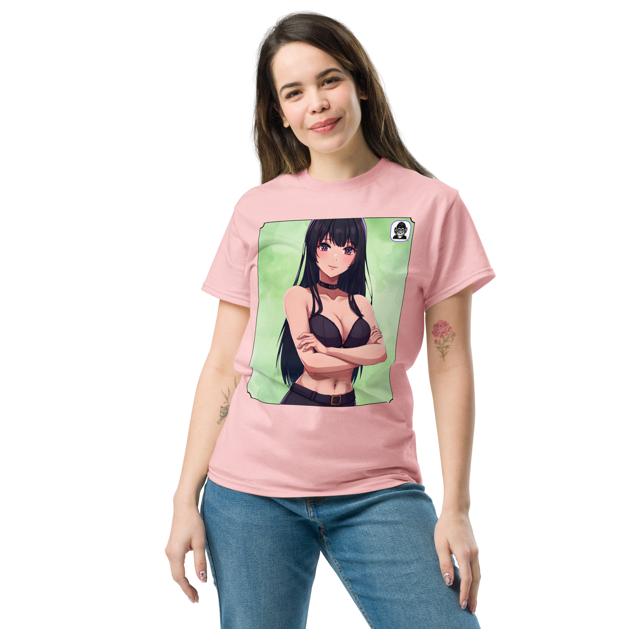 A Pretty girl Unisex classic Anime T-Shirt