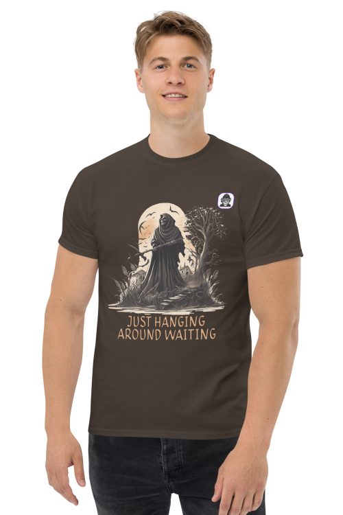 JUST HANGING AROUND WAITING Unisex classic T-Shirt