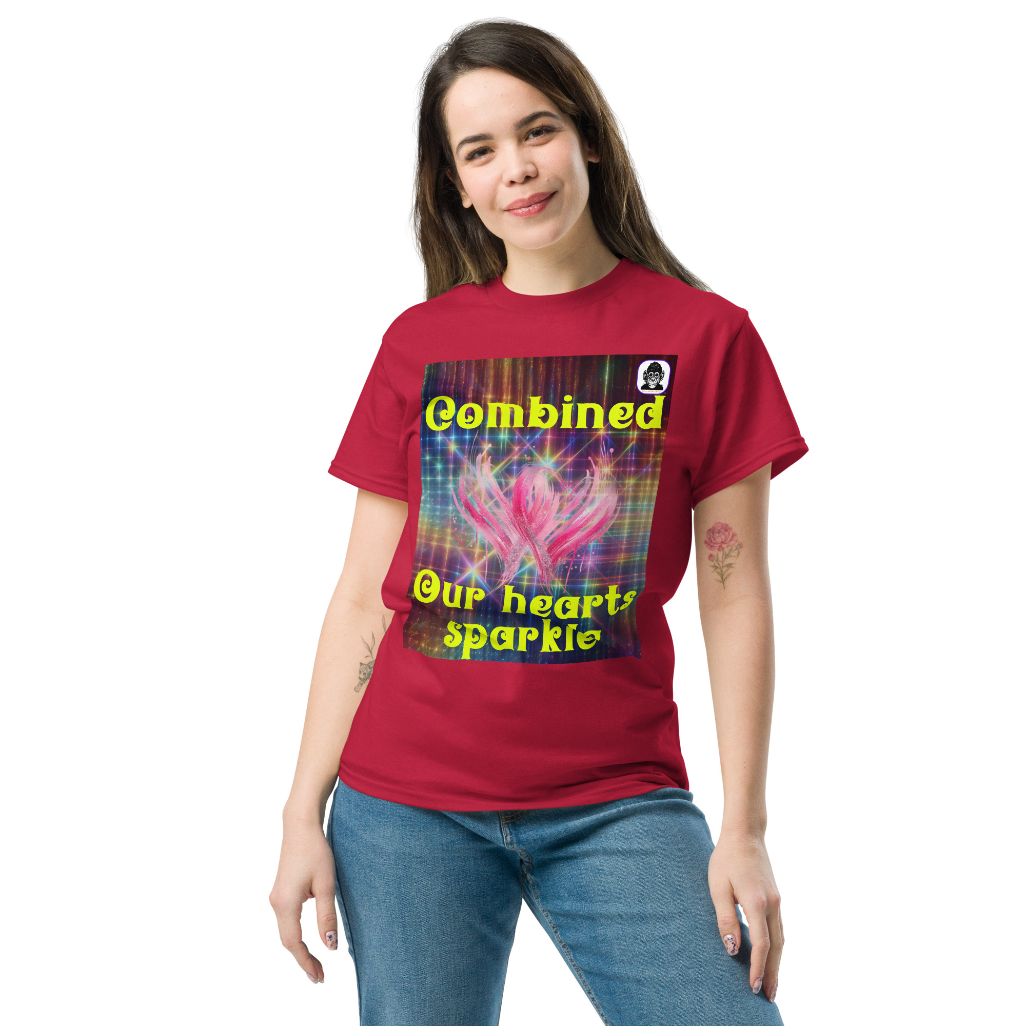 Combined Our hearts sparkle Unisex classic T-Shirt