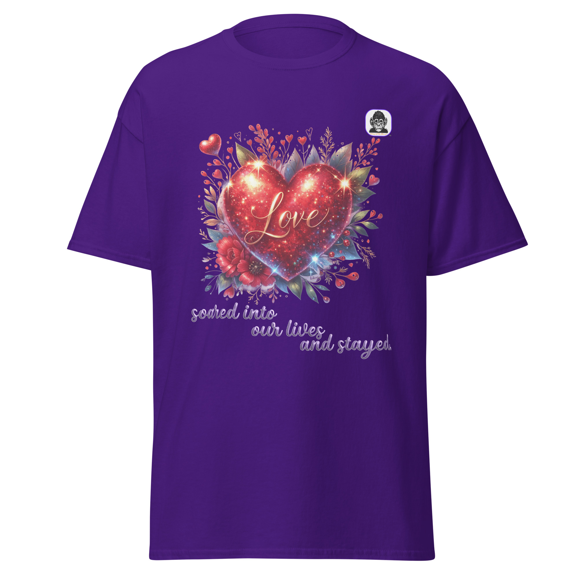 Love soared into our lives and stayed Unisex classic T-Shirt