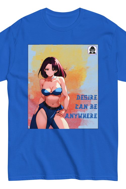 DESIRE CAN BE ANYWHERE Unisex classic Anime T-Shirt