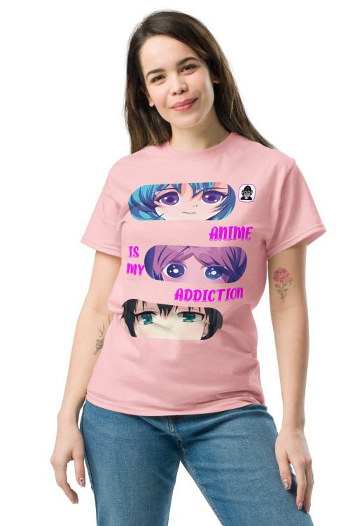 ANIME IS MY ADDICTION Unisex classic Anime T- Shirt
