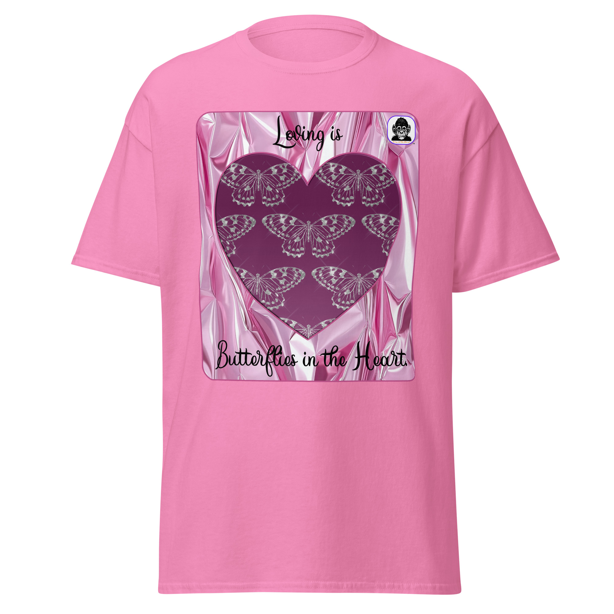 Loving is Butterflies in the Heart Unisex classic T-Shirt